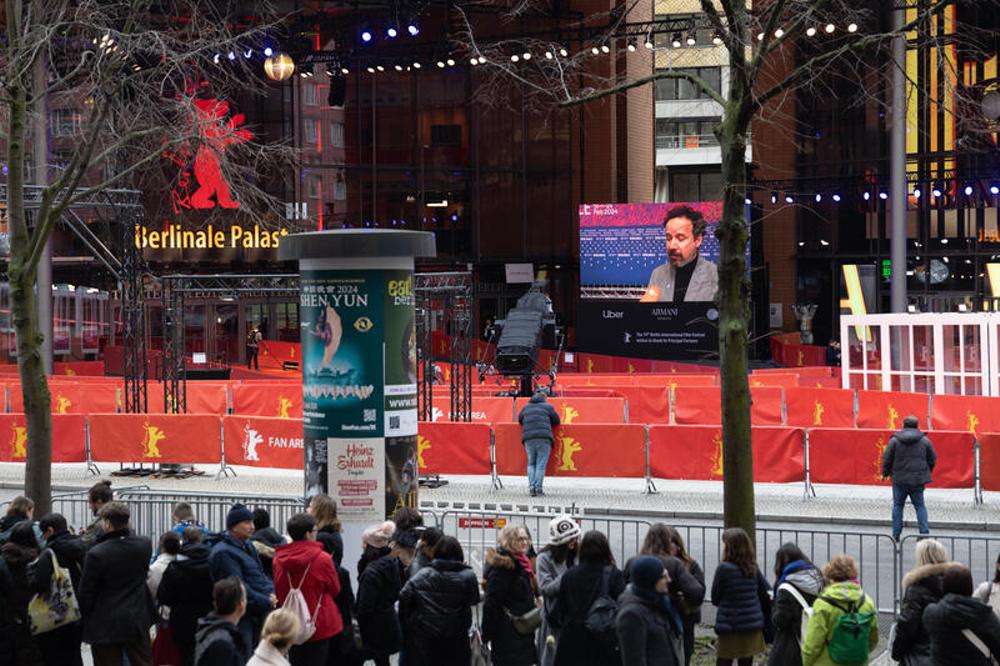 Eingang der Berlinale im Berlinale Palast am Potsdamer Platz in Berlin