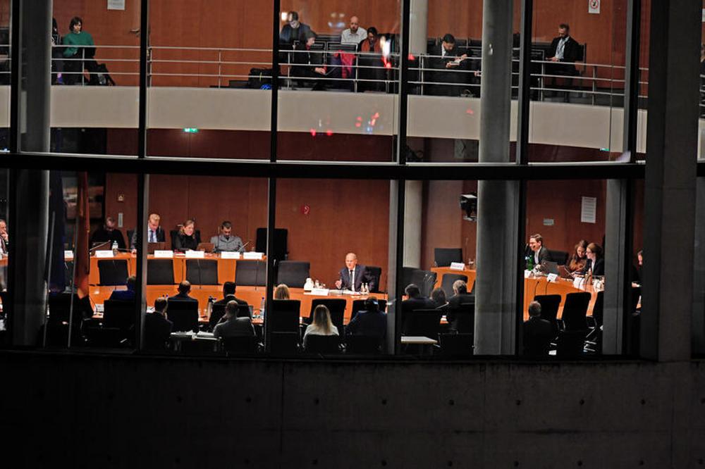 Sitzung des Untersuchungsausschusses "Afghanistan" (Archivbild vom 14.11.2024)