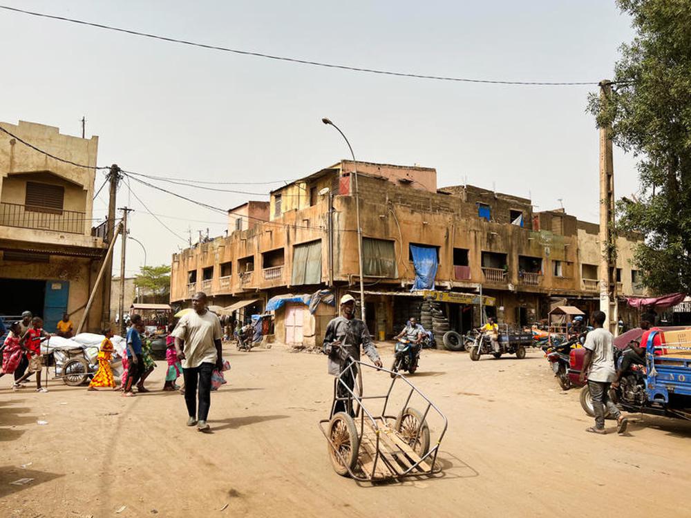 Marktviertel in Bamako