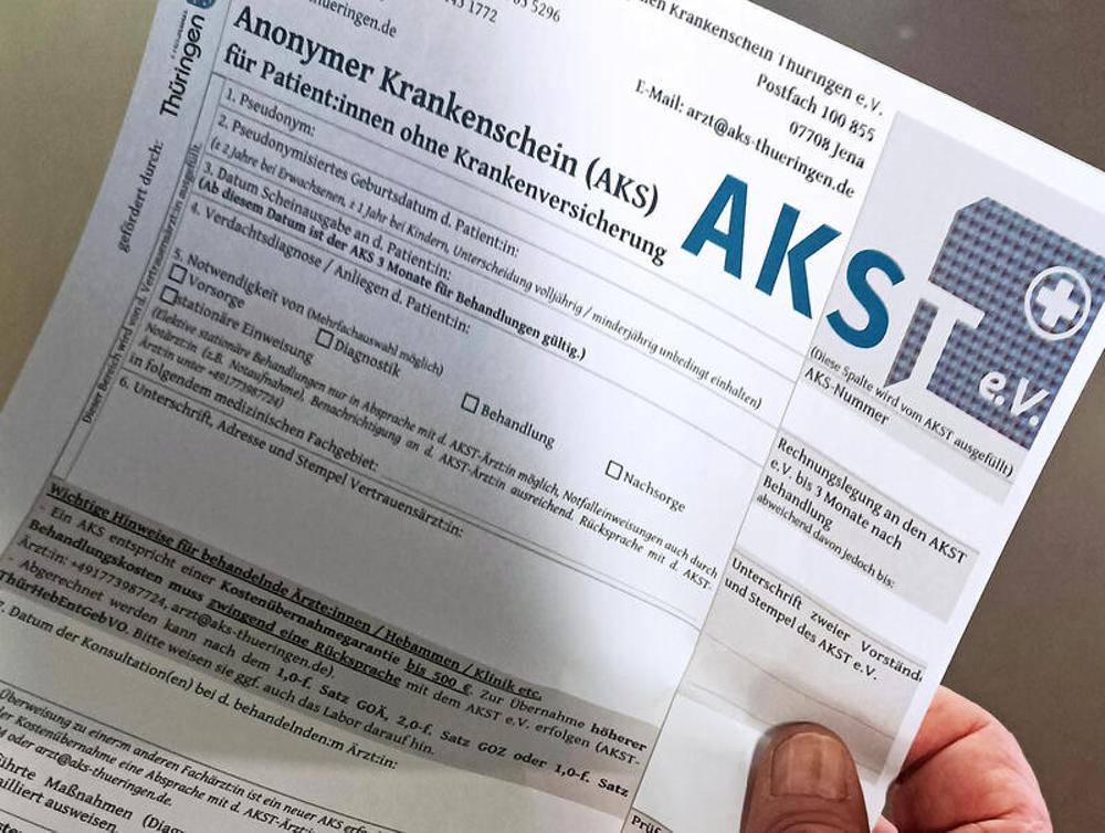 Anonymer Krankenschein: Dauerhafte Notlösung