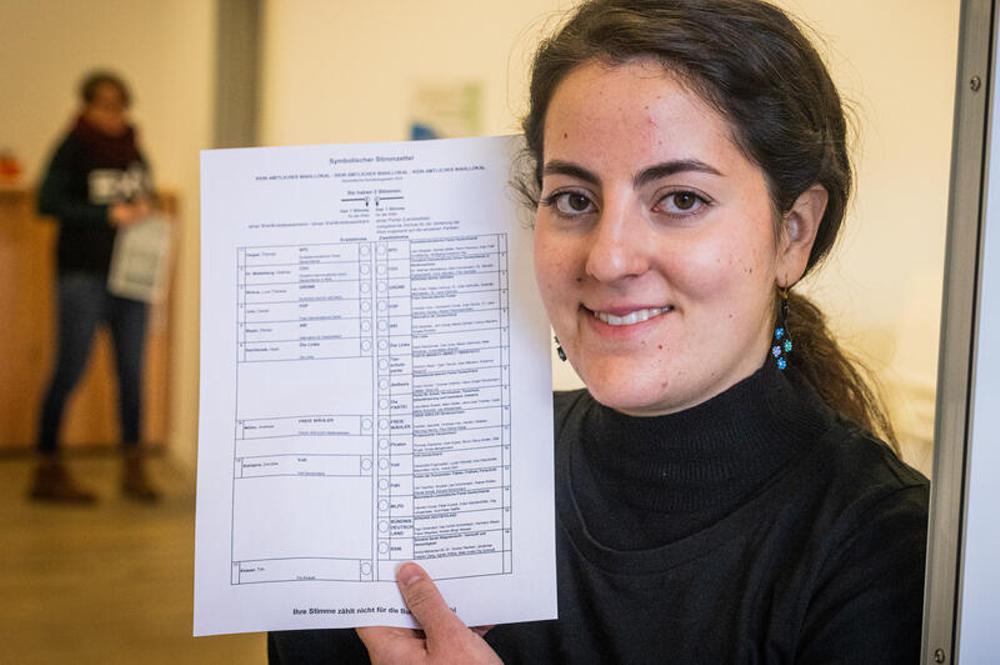 Verein organisiert symbolische Wahl für Geflüchtete