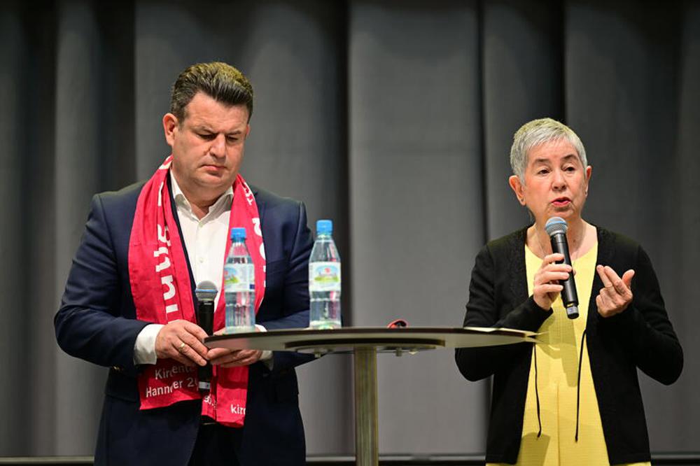 Dialogbibelarbeit mit Hubertus Heil und Irme Stetter-Karp