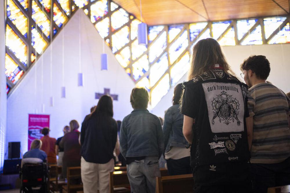 Musikgottesdienst "Metal in der Kirche" in der Auferstehungskirche Hannover