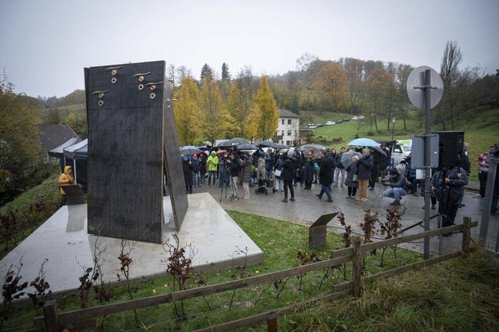 Das Mahnmal an der Odenwaldschule