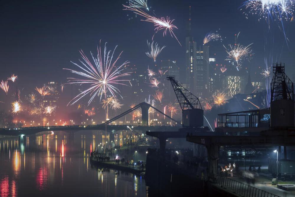 Silvesternacht 2023 in Frankfurt am Main