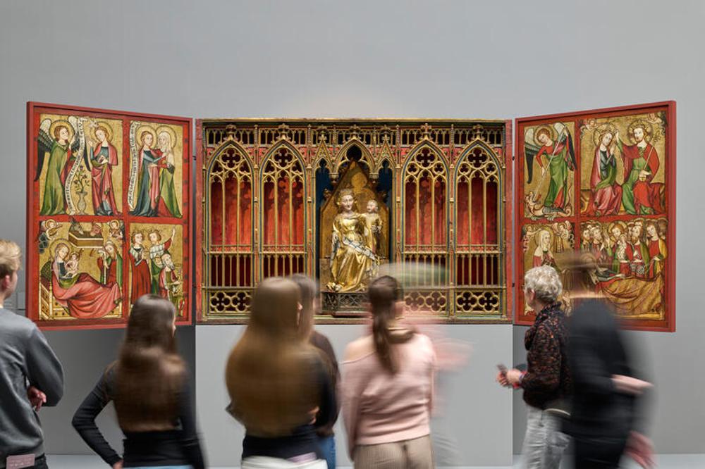 Altenberger Altar mit "Thronender Muttergottes"