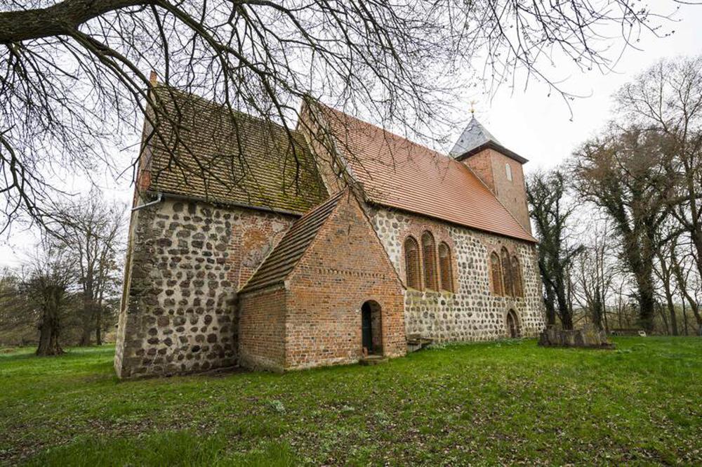Kirche im mecklenburgischen G&auml;gelow (Archivbild)
