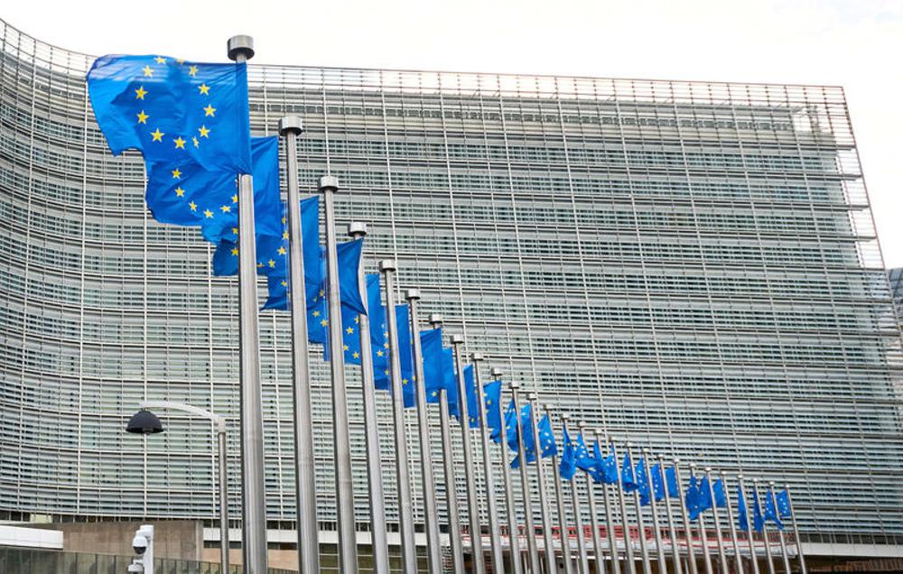 Geb&auml;ude der EU-Kommission in Br&uuml;ssel