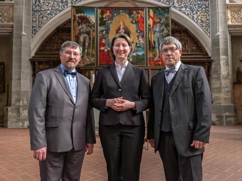 Drei Bischofskandidaten präsentieren sich in Halle