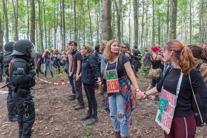 Verhärtete Fronten am Hambacher Forst