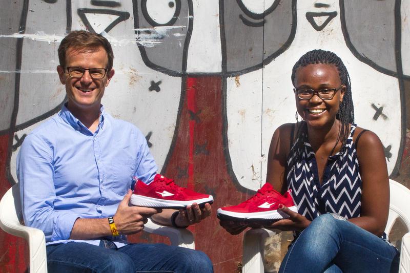 Gegen die Armut: Laufschuhe "Made in Kenya"