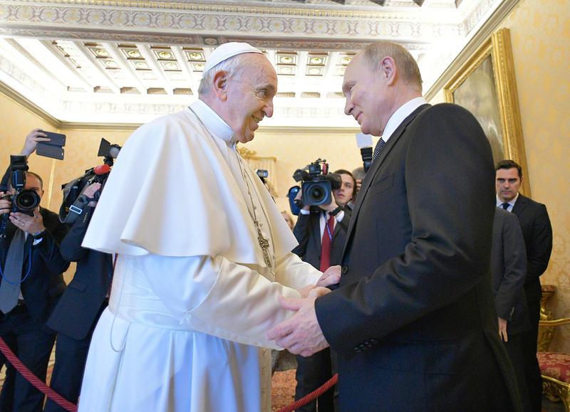 Putin trifft Papst