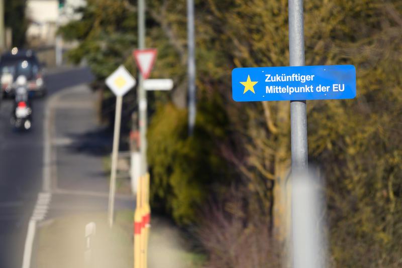 Ein Acker in Franken wird Mittelpunkt der EU