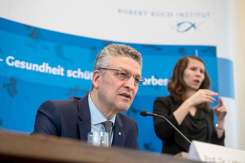 Ein Virus in Gebärdensprache